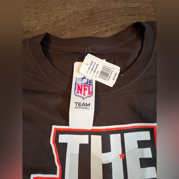 Cleveland Browns Adult 3XL NFL football T-shirt! New with tags! - Picture 5 of 7